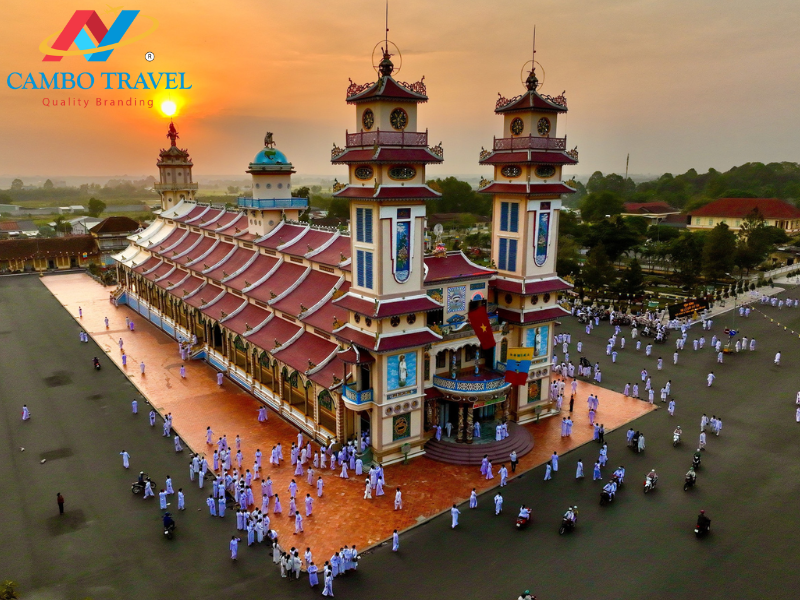 ដំណើរកំសាន្ត TAY NINH - BA DEN MOUNTAIN - VAN SON PEAK - អាហារប៊ូហ្វេអាហារថ្ងៃត្រង់ 1 ថ្ងៃ